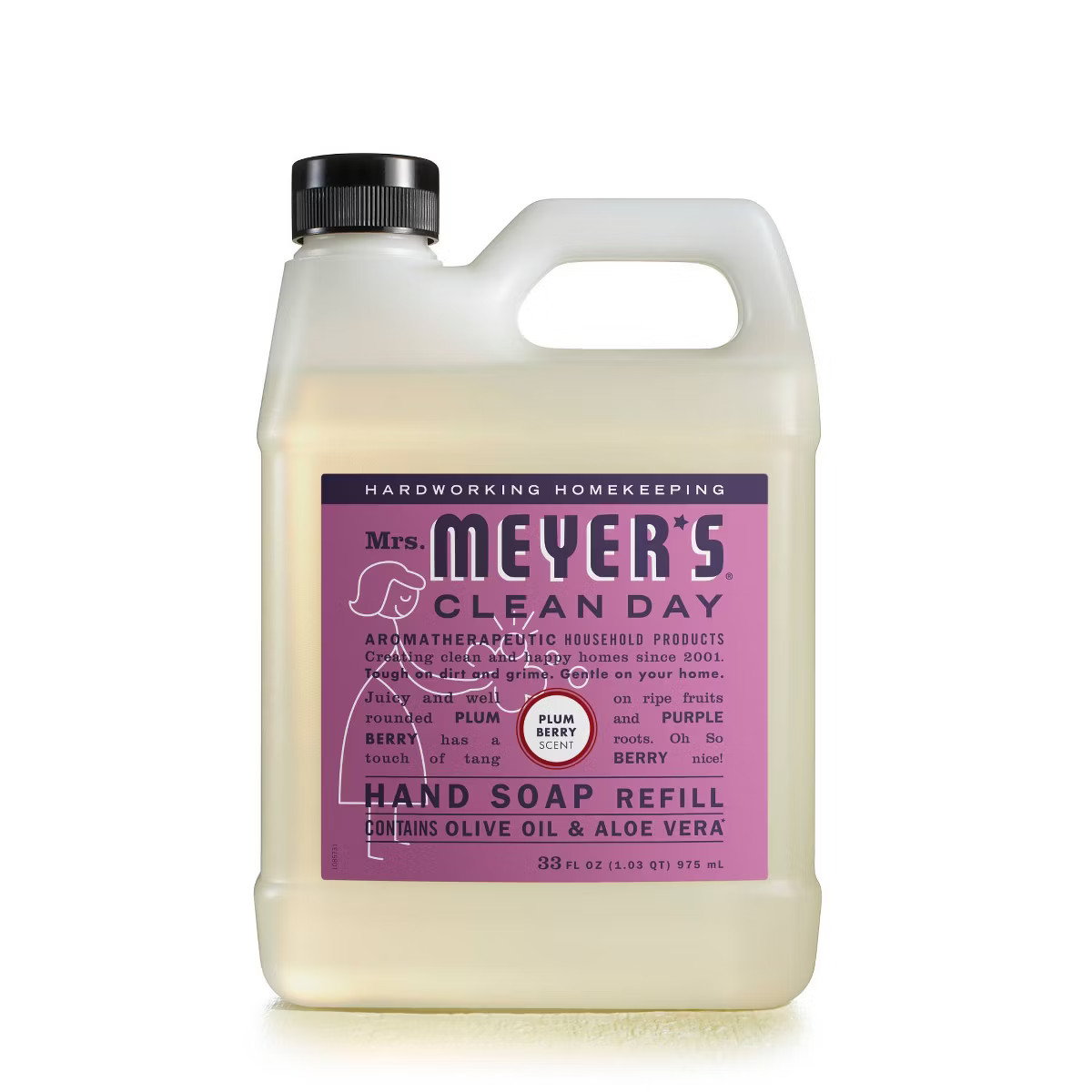 Mrs. Meyer's Clean Day Gel Hand Soap Refill – Plum Berry Scent - 33 fl oz | Target