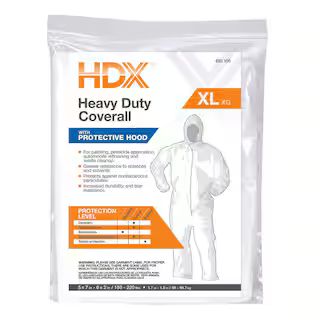 HDX XL Heavy Duty Painters Coverall with Hood 09961/12HD - The Home Depot | The Home Depot
