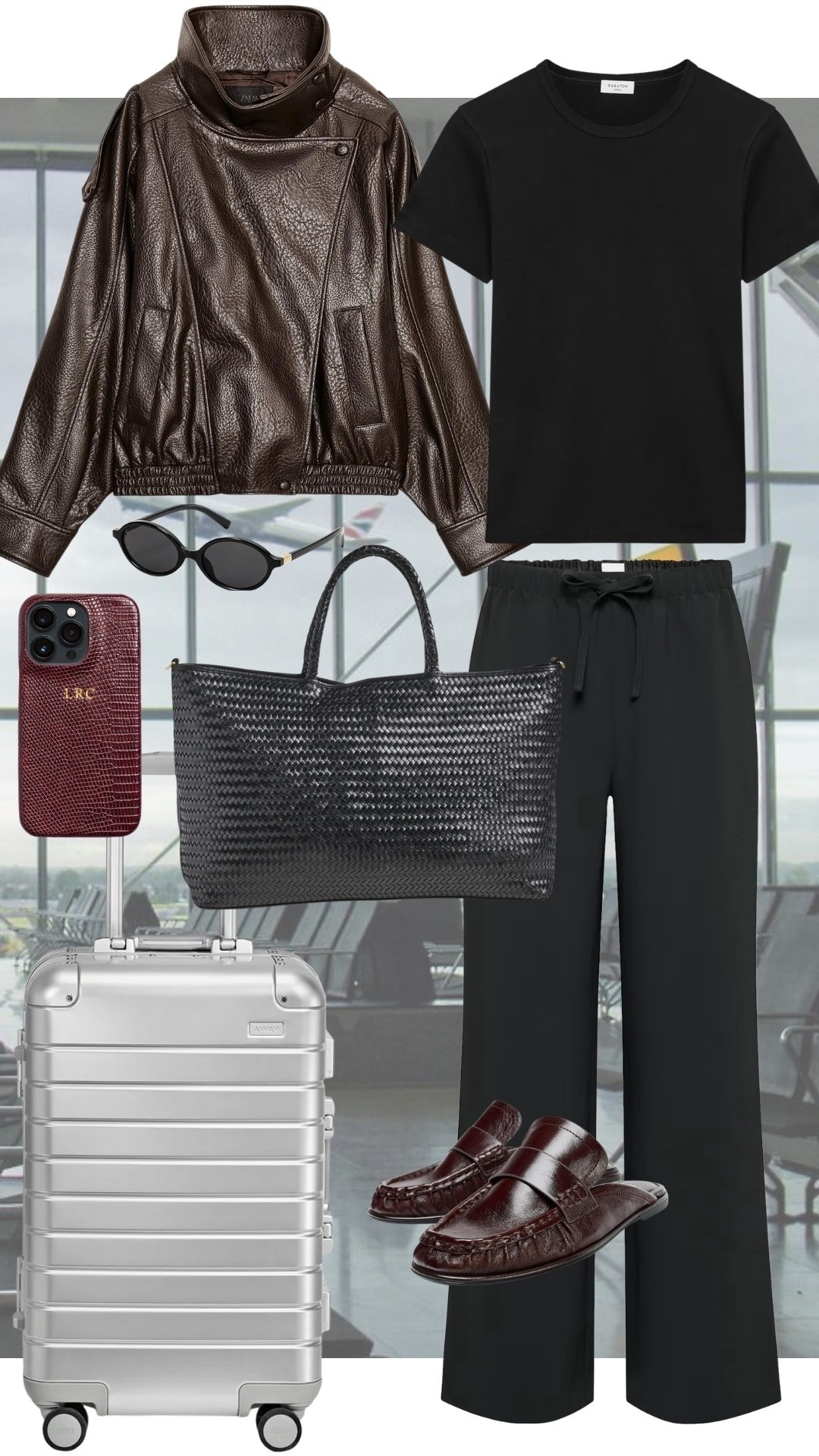 Go-to airport outfit 