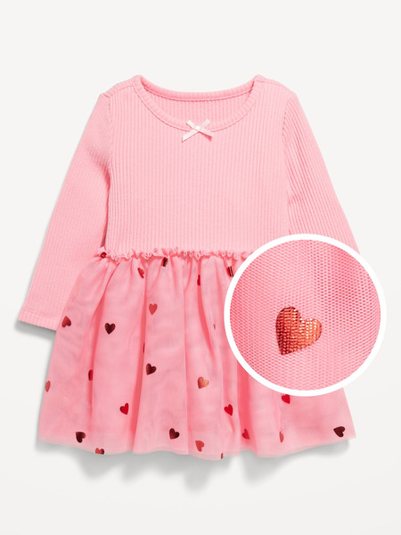 Plush Ribbed Tutu Dress for Baby | Old Navy | Old Navy (US)