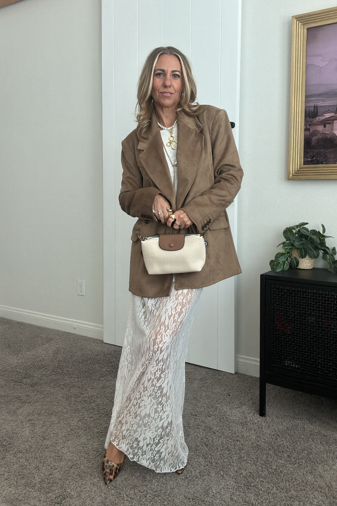 Todays outfit
Amazon lace skirt size small
White top size small
Abercrombie blazer size xxs-runs big 



#LTKSaleAlert #LTKFindsUnder50 #LTKStyleTip