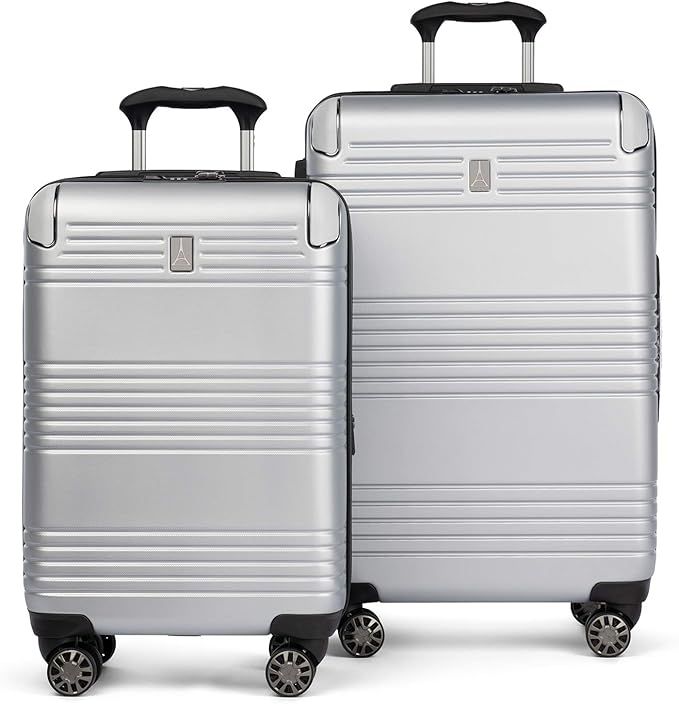Travelpro Roundtrip Hardside Expandable Luggage, TSA Lock, 8 Spinner Wheels, Hard Shell Polycarbo... | Amazon (US)