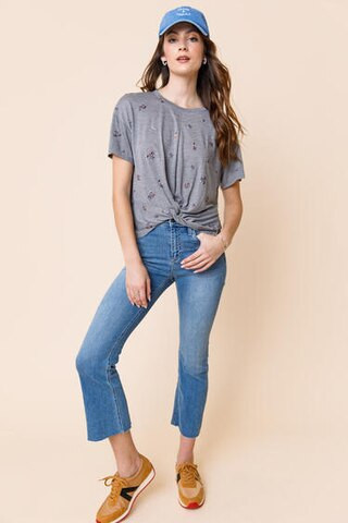 Harper Heritage High Rise Kick Cropped Skinny Jeans - francesca's | Francesca's