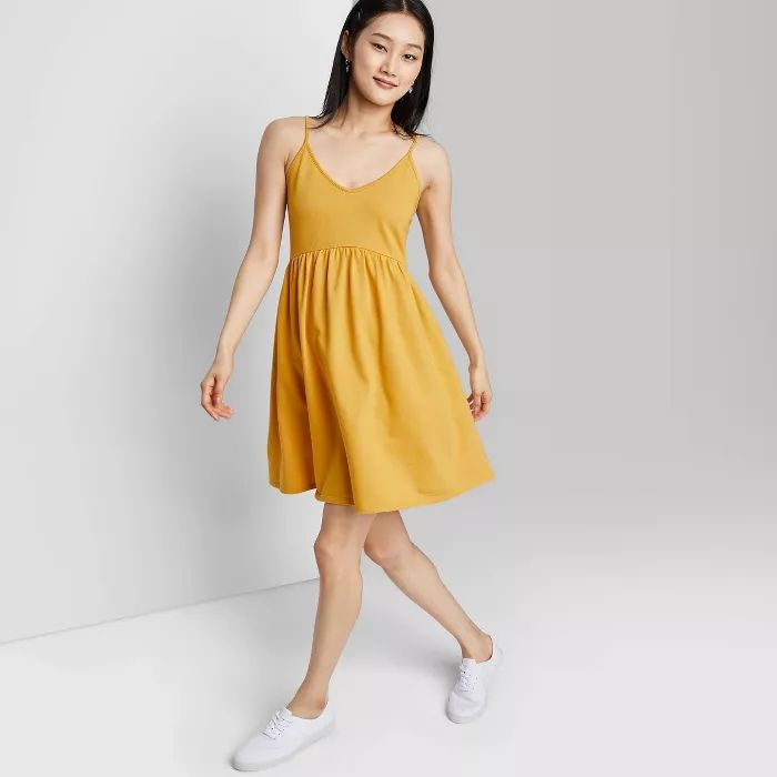 Women's Sleeveless French Terry Leisure Dress - Wild Fable™ | Target