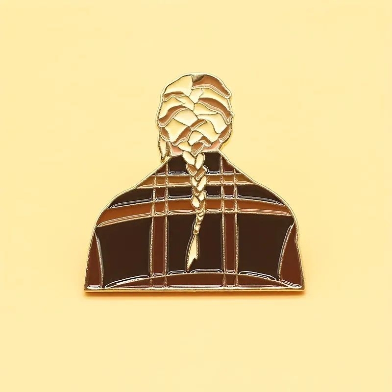 Singer Back Shadow Brooch Fans Gift Coat Decoration Collar Pin For Men | Temu Affiliate Program
