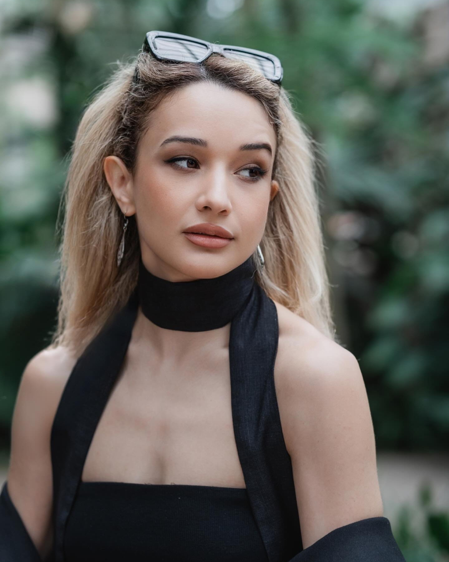 Blonde but still dark feminine
