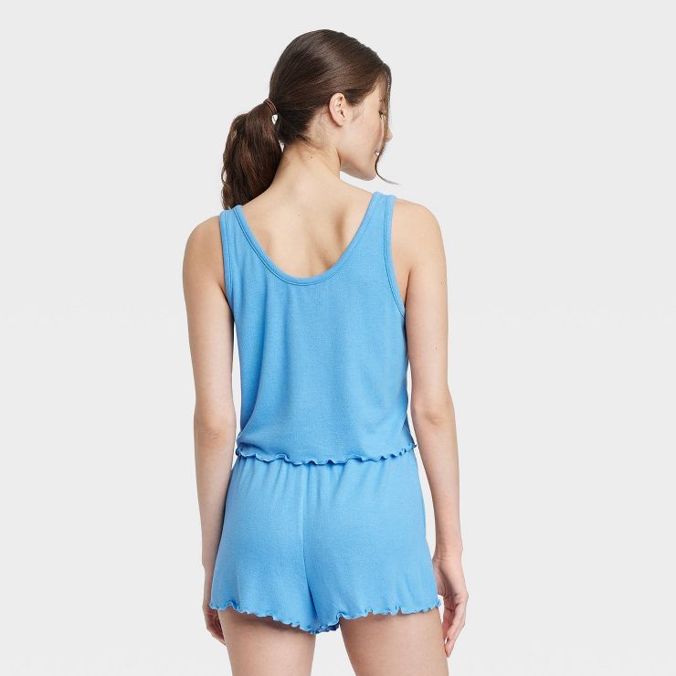 Women's Cozy Tank and Shorts Pajama Set - Colsie™ | Target