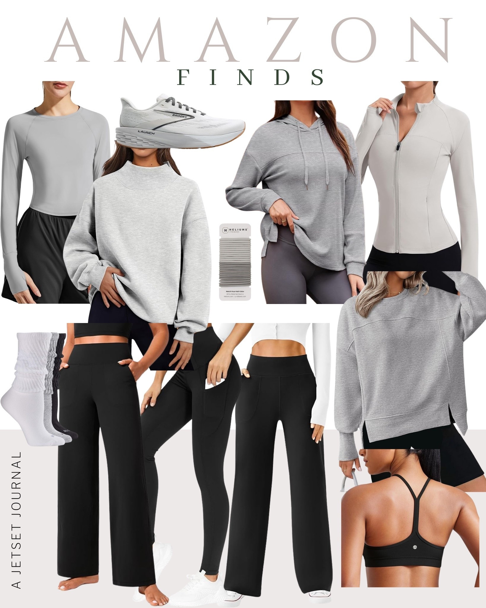 Loving how comfy enough to wear all the time these new athleisure pieces are!
workout jackets, wide leg yoga pants, oversized sweatshirts, workout pants, gym style, trendy athleisure, workout wear, activewear, casual style, sporty looks, amazon fashion, top picks, best seller, affordable style, spring outfit

#LTKootd #LTKU #LTKSeasonal