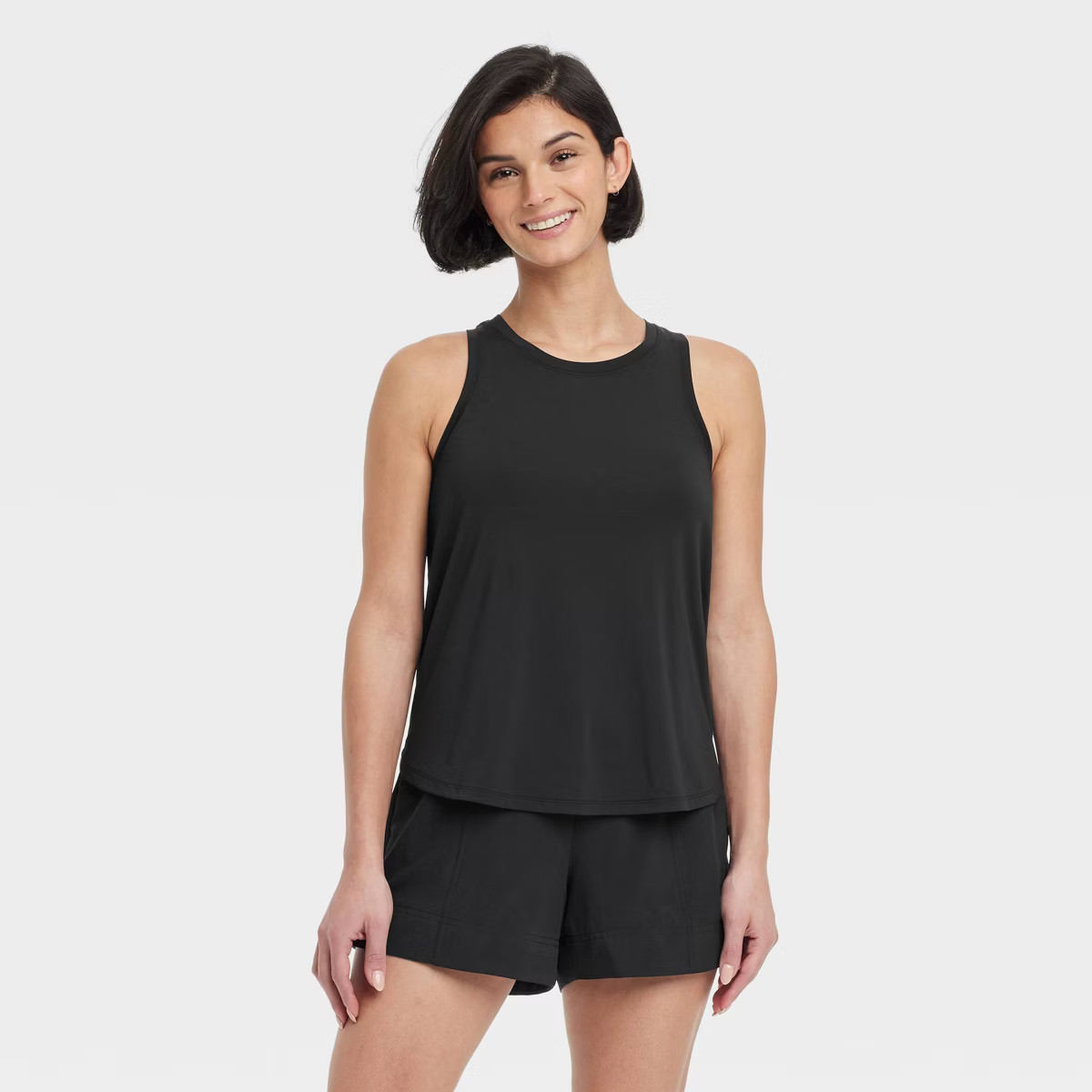 Women's Mesh Back Racerback Tank Top - All In Motion™ Pink XXL | Target