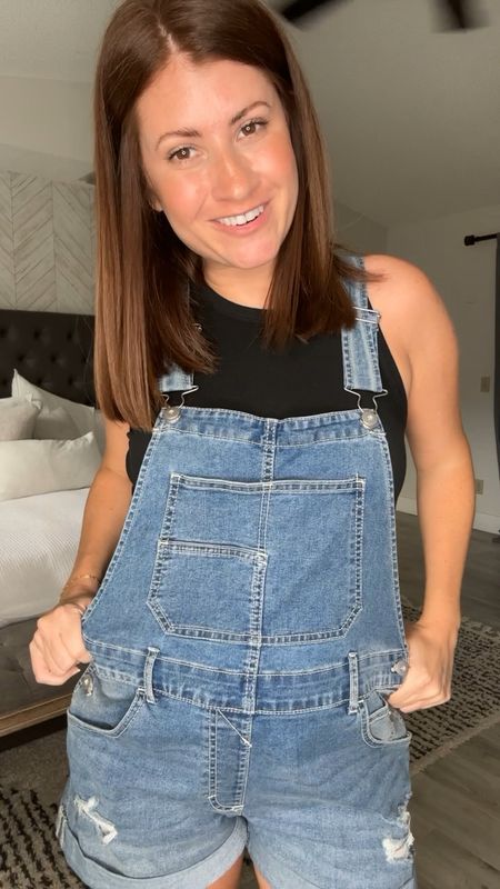 ⚡️If you’re also in your SHORTALLS ERA, here are some outfit ideas + style inspiration to keep you wearing ‘em all summer long! ⚡️ How would you wear them? 

⚡️Follow me for more affordable casual outfit ideas⚡️

⚡️Shortalls are from Walmart! $18 and wearing a size medium!⚡️



#LTKstyletip #LTKunder50 #LTKFind