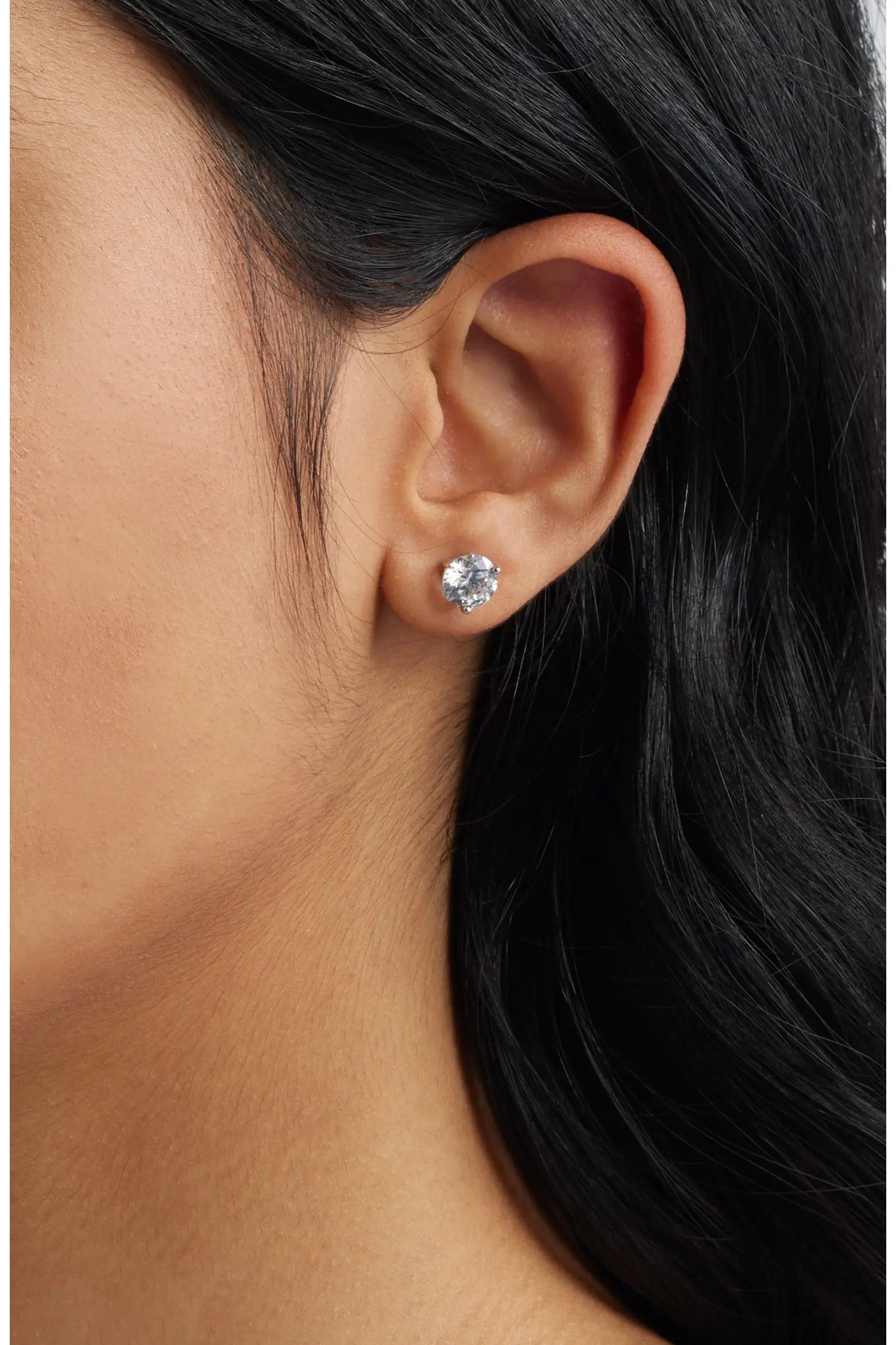 Gift Boxed Cubic Zirconia Stud Earrings - 3ct. | Nordstrom | Nordstrom