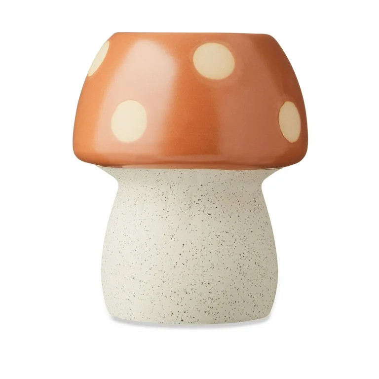 Harvest Ceramic Mushroom Vase, 5", by Way To Celebrate | Walmart (US)
