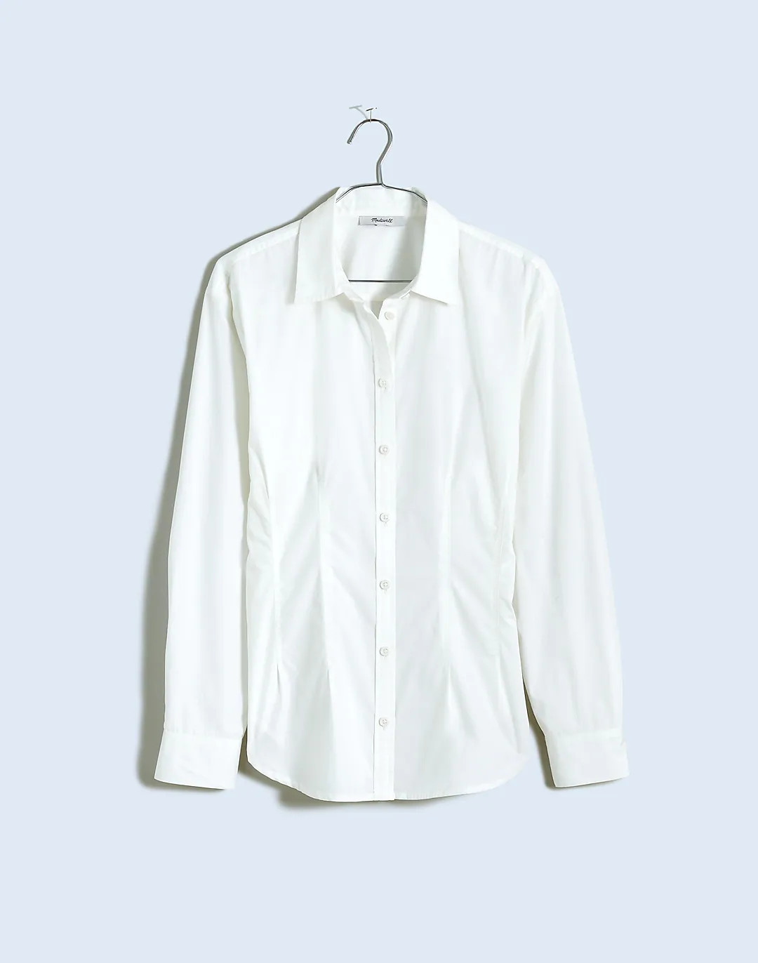 Darted Long-Sleeve Button-Up Shirt | Madewell
