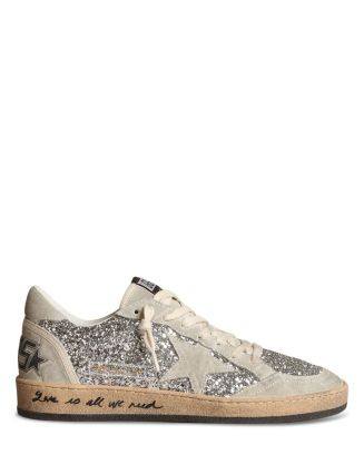 Golden Goose Women's Ball Star Glitter Low Top Sneakers | Bloomingdale's Shoes | Bloomingdale's (US)