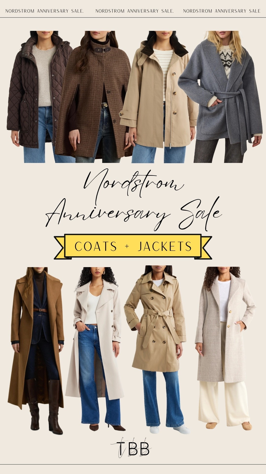 The Nordstrom Anniversary Sale Coats + Jackets are always some of the best buys!

#LTKSaleAlert #LTKSeasonal #LTKootd