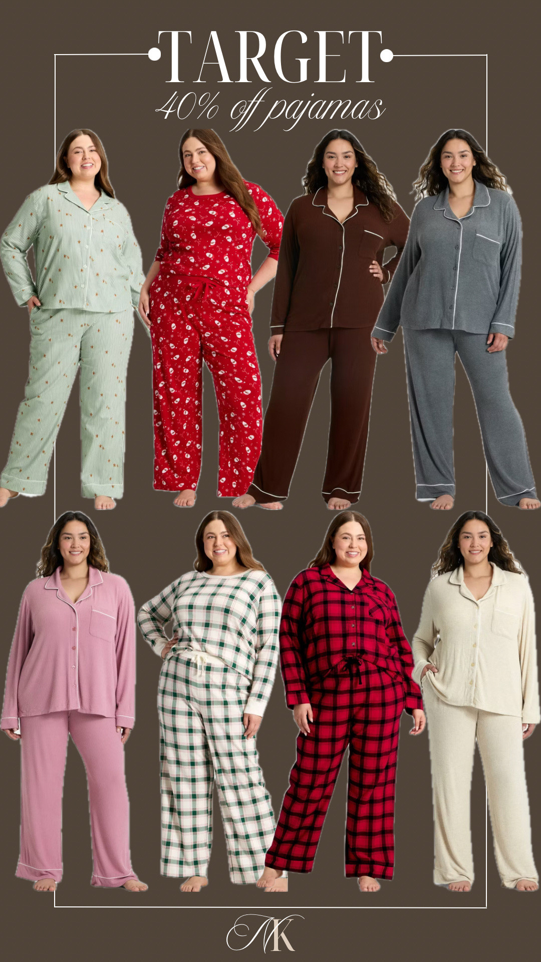 Target Early Black Friday Deal — 40% off!!

Pajamas, target style, Christmas, holidayy

#LTKPlusSize #LTKHoliday #LTKStyleTip