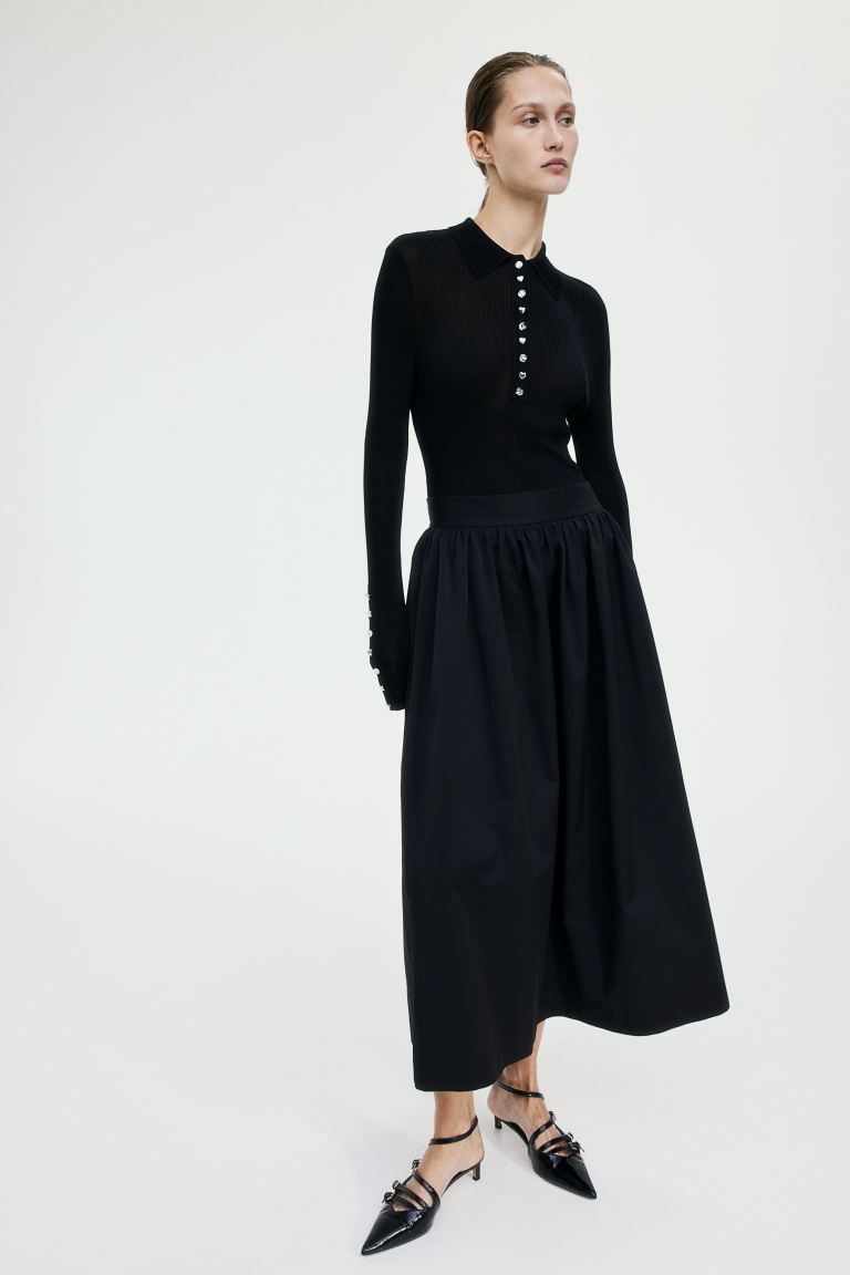 A-line skirt | H&M (UK, MY, IN, SG, PH, TW, HK)