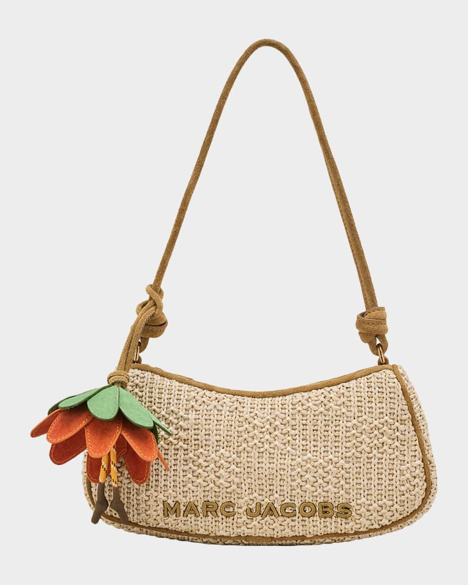 Marc Jacobs The Summer Woven Charm Shoulder Bag | Neiman Marcus