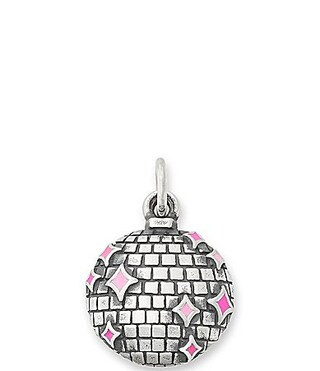 James Avery Enamel Pink Disco Ball Charm - Sterling Pink | Dillard's