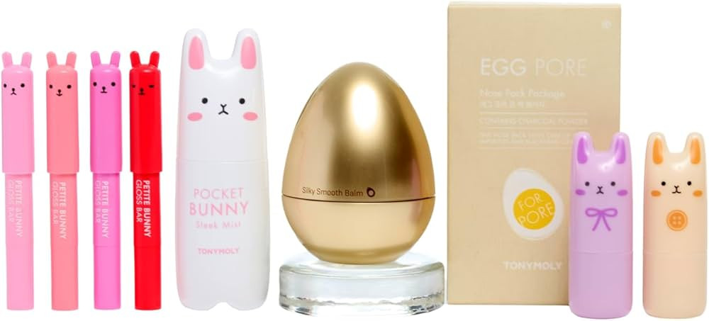 TONYMOLY Big Bunny Easter Basket Gift Set – K-Beauty Skincare with Pocket Bunny Mist, Perfume B... | Amazon (US)