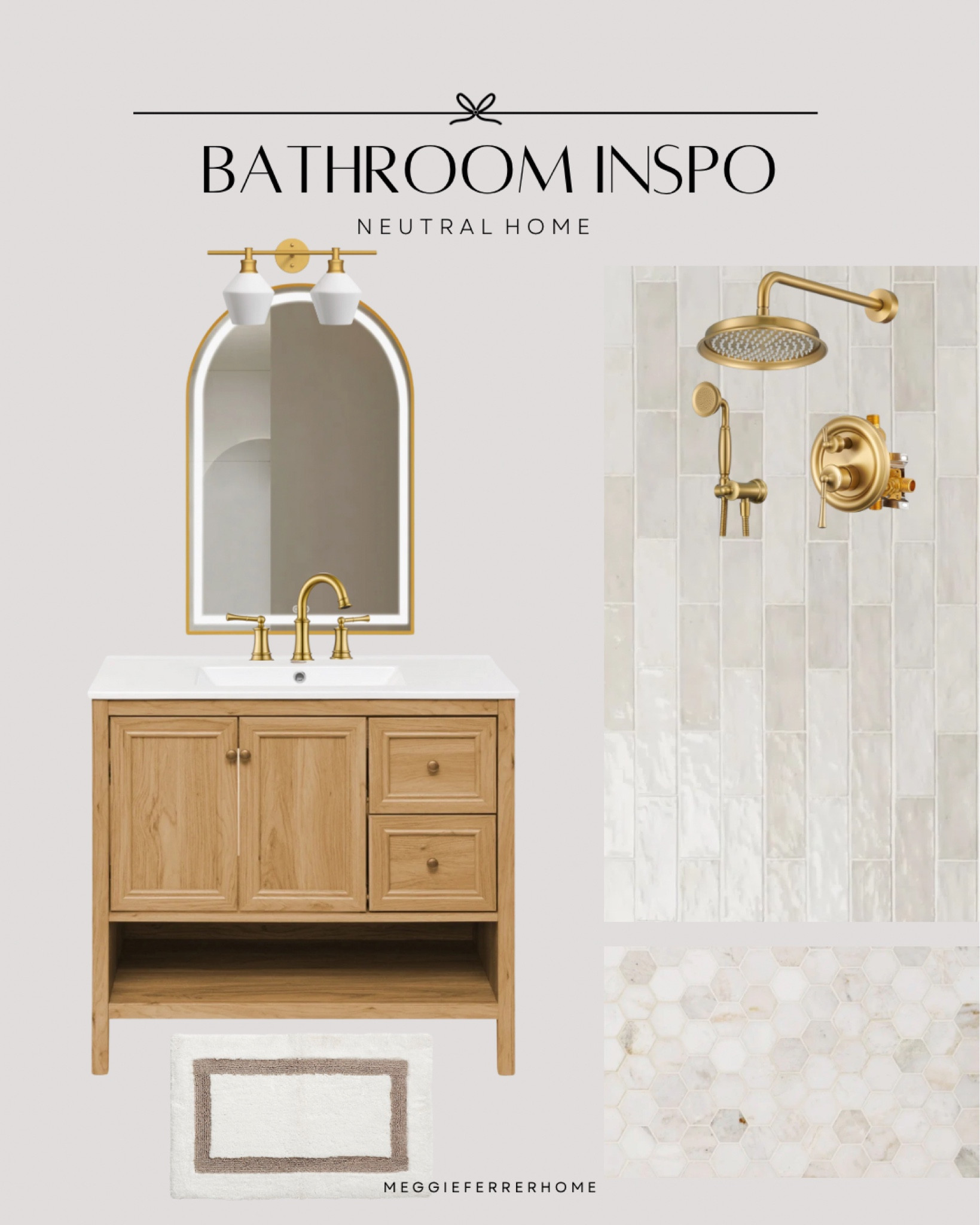Looking to renovate your bathroom on a budget? These bathroom inspo is giving all the modern timeless look while keeping on a budget 🤎

#LTKSaleAlert #LTKStyleTip #LTKHome