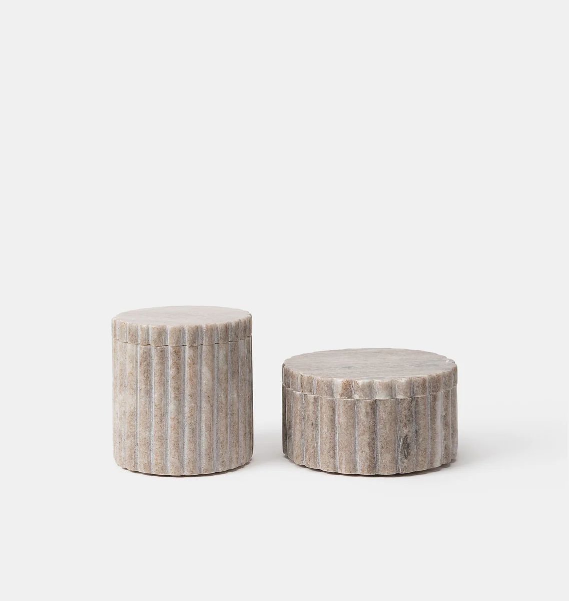 Luca Marble Canister | Amber Interiors
