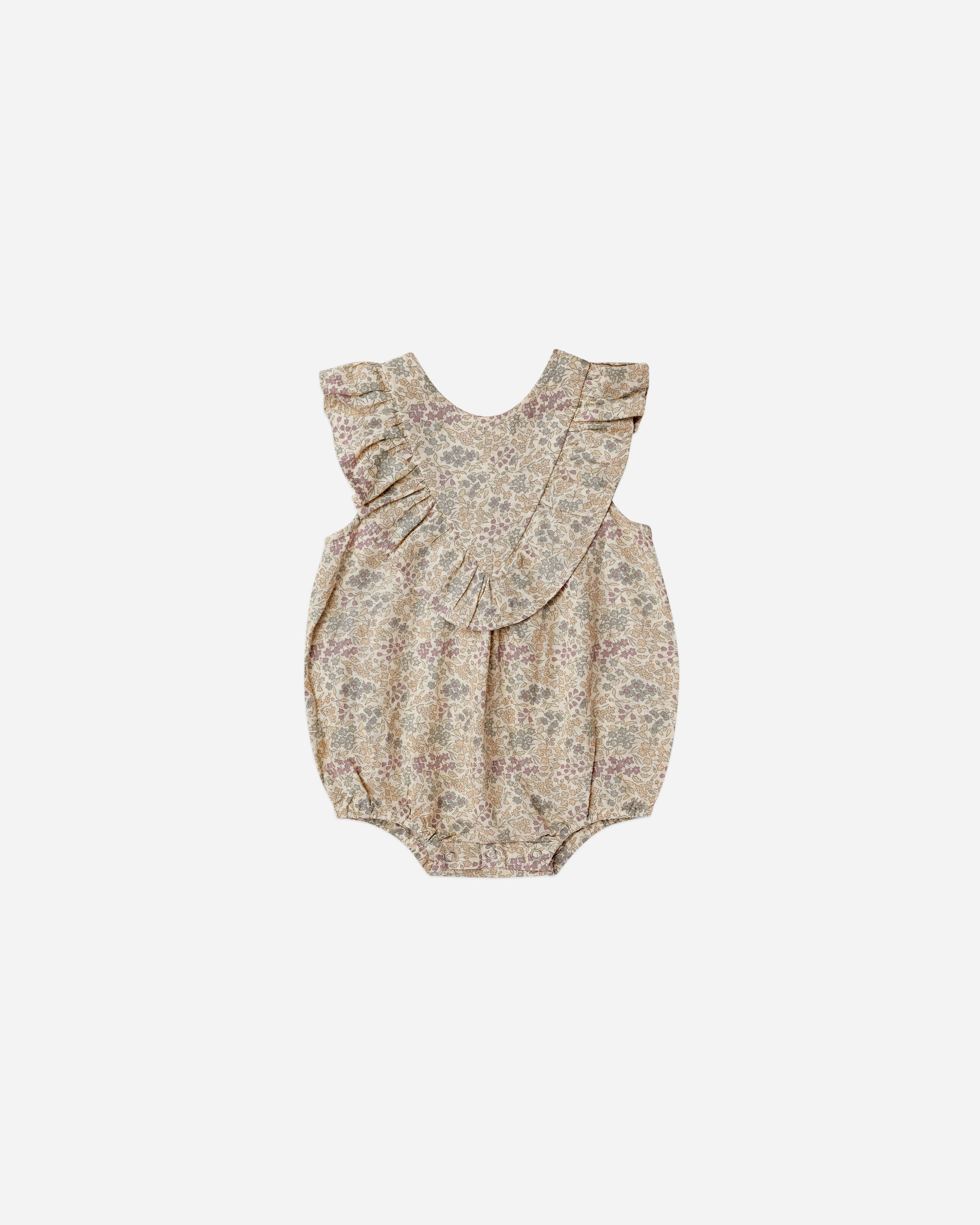 Maisie Romper || Garden | Rylee + Cru