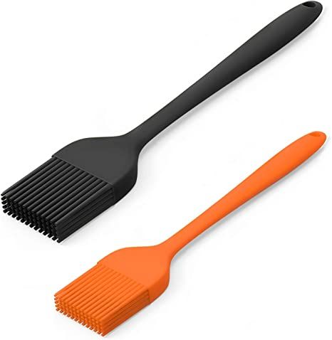 Silicone Basting Pastry Brush - Cooking Brush for Oil Sauce Butter Marinades, Food Brushes for BB... | Amazon (US)