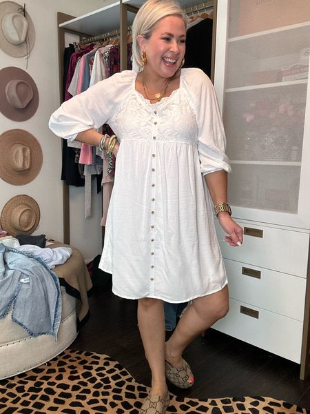 If you’re looking for a cute dress to wear to a concert, this dress is perfect with western boots. Runs true to size. I’m wearing a large also comes in another color.

#LTKSeasonal #LTKFind #LTKFestival