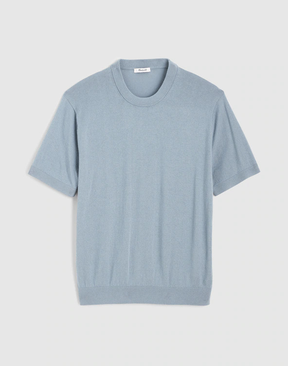Crewneck Sweater Tee in Everyday Cotton | Madewell