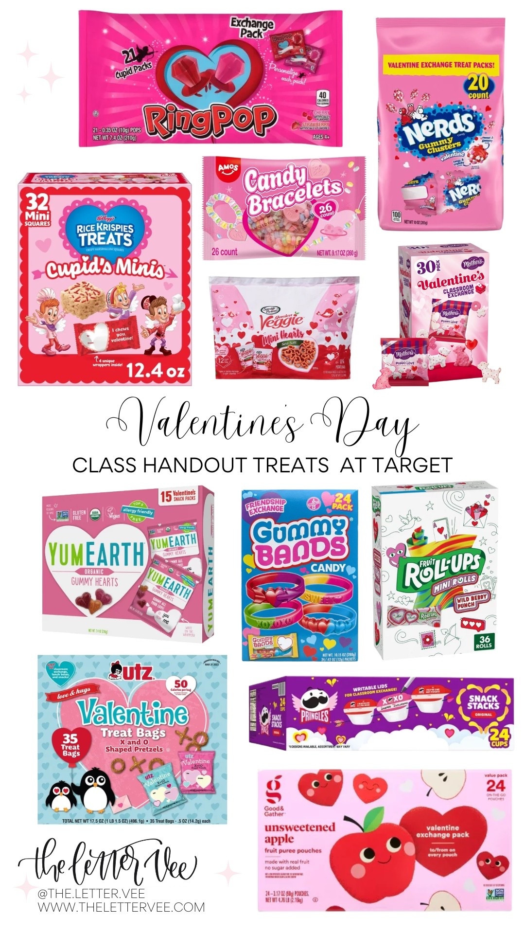 Valentine’s Day Classroom Handout Treats at Target 

#LTKKids #LTKSeasonal #LTKValentine