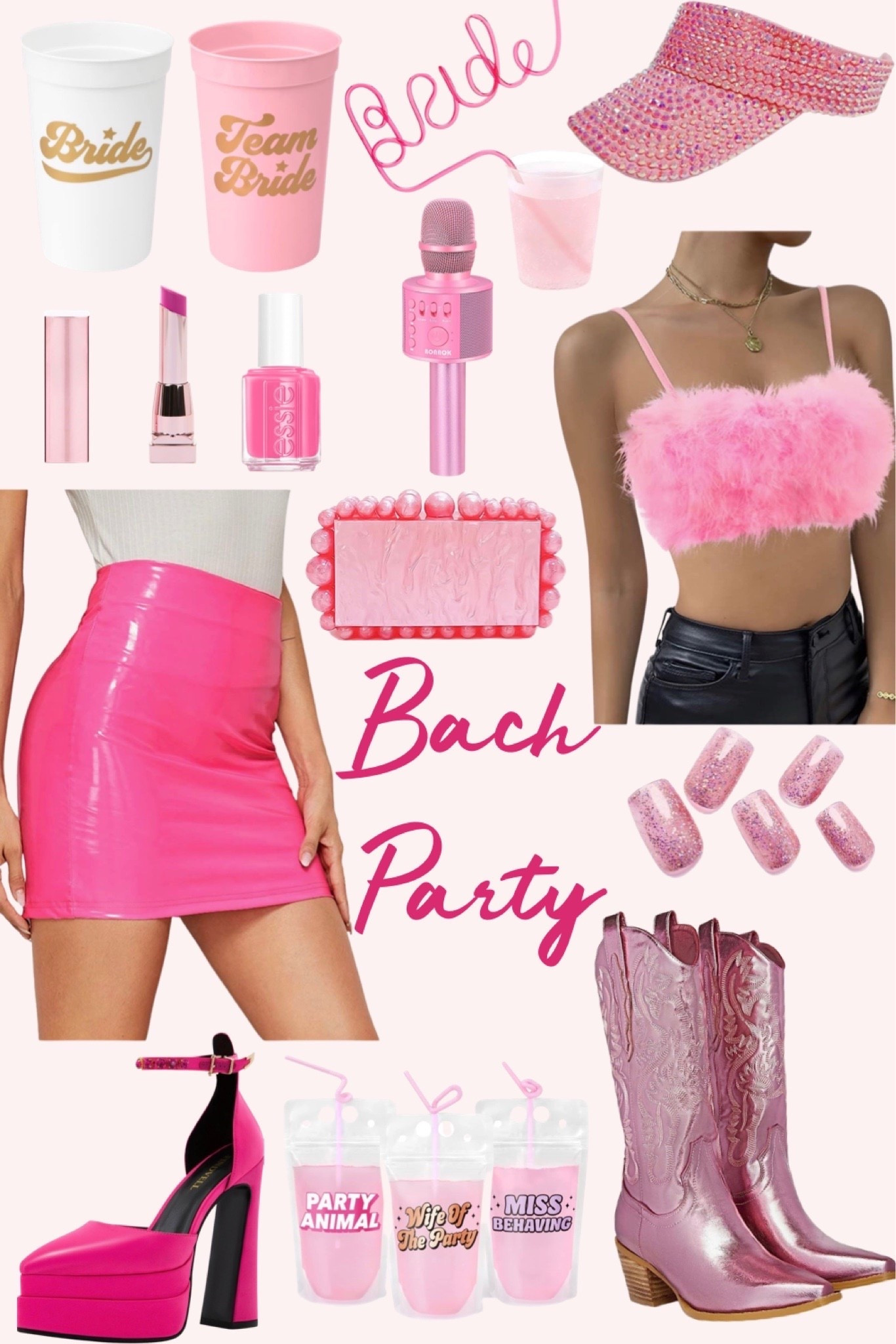 Affordable pink bachelorette party items on Amazon.

#wedding #lasvegasoutfit #founditonamazonfashion #cowboycarteroutfit #pinksandals #bridetobe #bacheloretteweekend

#LTKWedding #LTKSeasonal