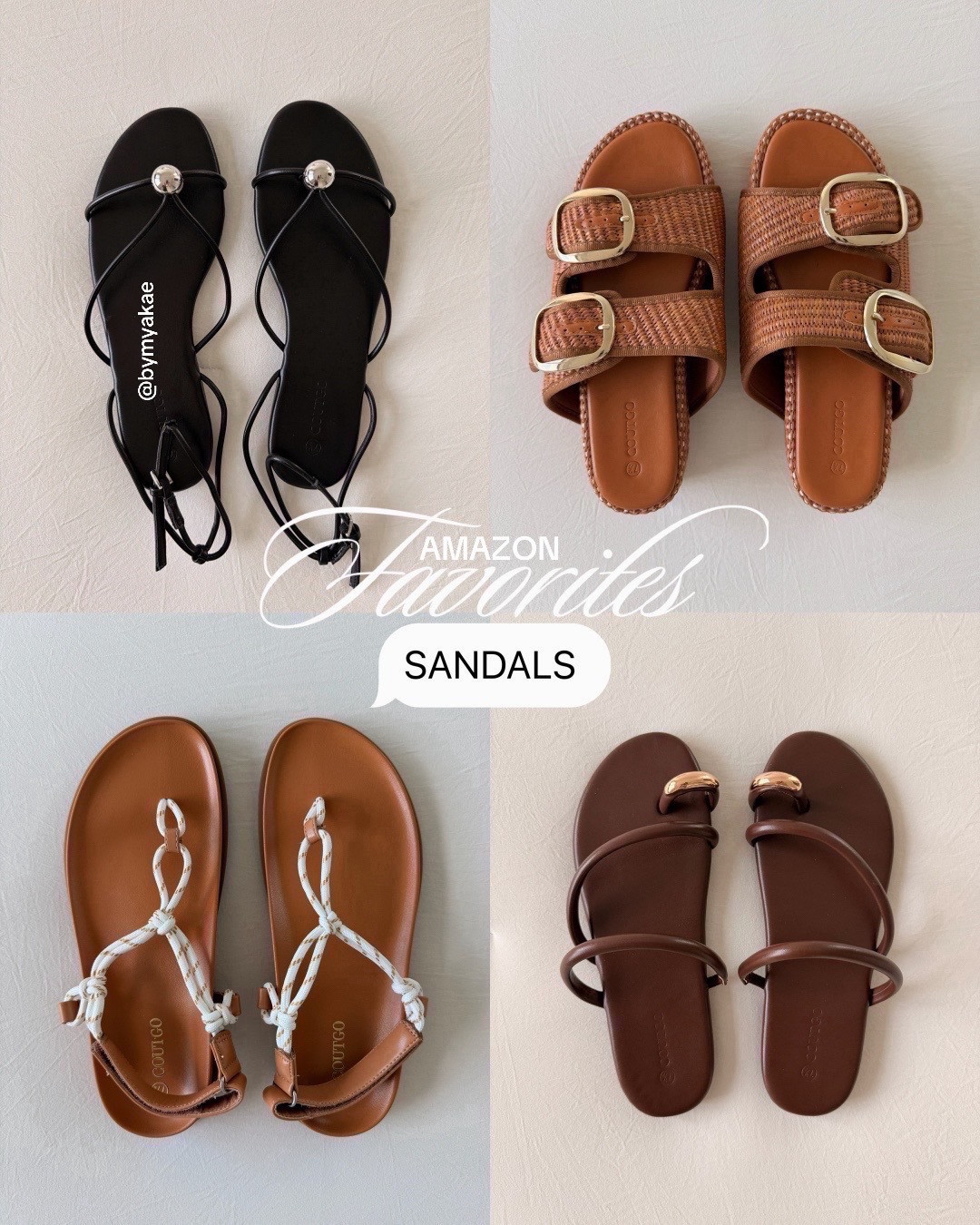 amazon sandals you’ll wear with everything 🤍
(too good to skip) 

 #LTKgrwm #LTKootd #LTKSaleAlert