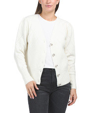 Faux Pearl Detail Cardigan | Women | Marshalls | Marshalls