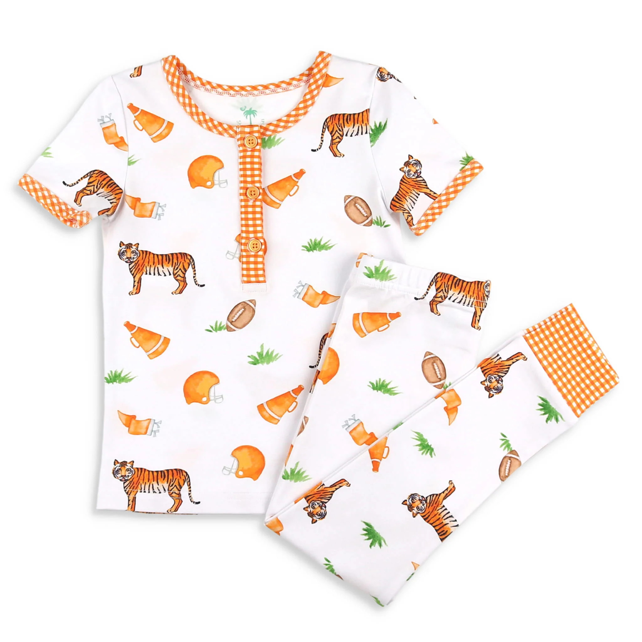 Unisex Gameday Loungewear - Orange Tigers - Shrimp and Grits Kids | Shrimp and Grits Kids