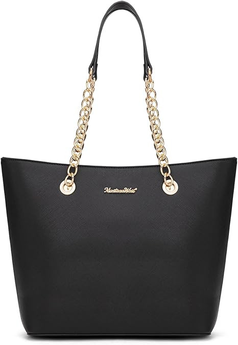 Montana West Tote Bag for Women Chain Top-handle Handbags | Amazon (US)