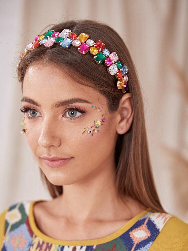 Gemstone Decor Hair Hoop | SHEIN