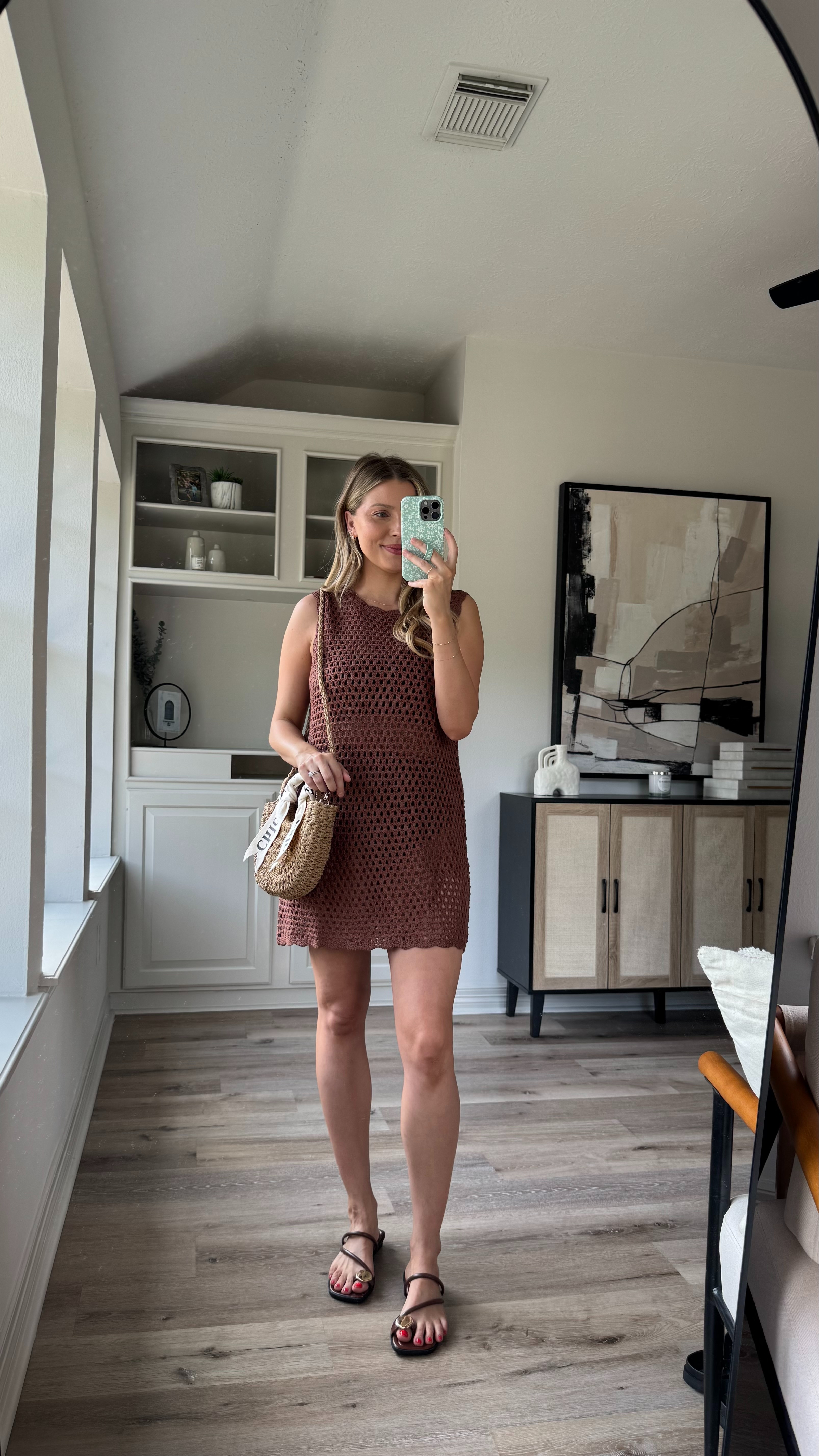 Summer Beach Coverup Outfit | This coverup dress is so cute and is perfect from going from the pool to dinner. Wearing size S in the coverup. M in swimsuit. Sandals fit tts.  

 

#LTKStyleTip #LTKSwim