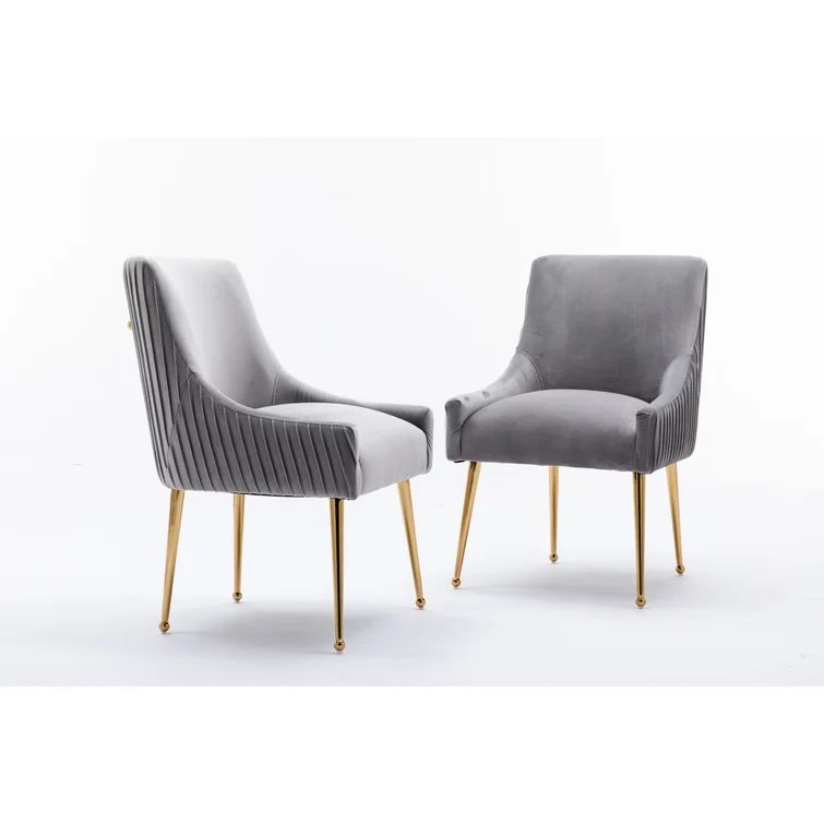 Baudel Tufted Velvet Side Chair | Wayfair North America