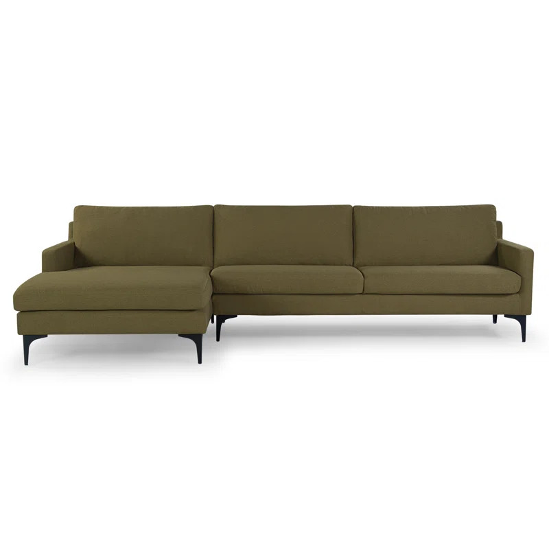 Jones 2 - Piece Upholstered Chaise Sectional | Wayfair North America
