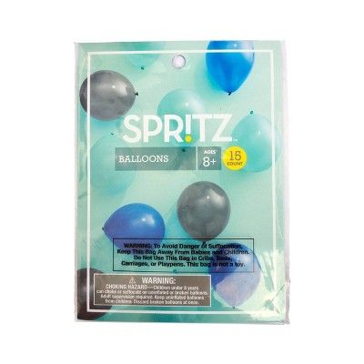 15ct Balloons Blue - Spritz&#8482; | Target