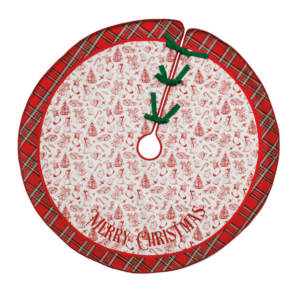 Toile Tree Skirt | Mud Pie