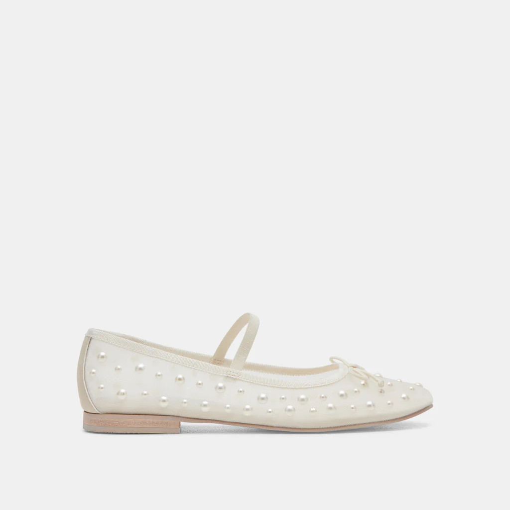 Cadel Pearl Ballet Flats | DolceVita.com