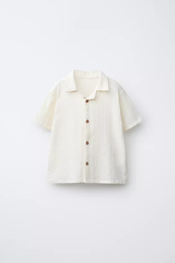 TEXTURED SHIRT | Zara US
