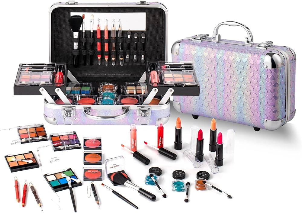 Hot Sugar All In One Makeup Set for Teenager Girls 10-12 Full Makeup Kit for Beginners Includes E... | Amazon (US)