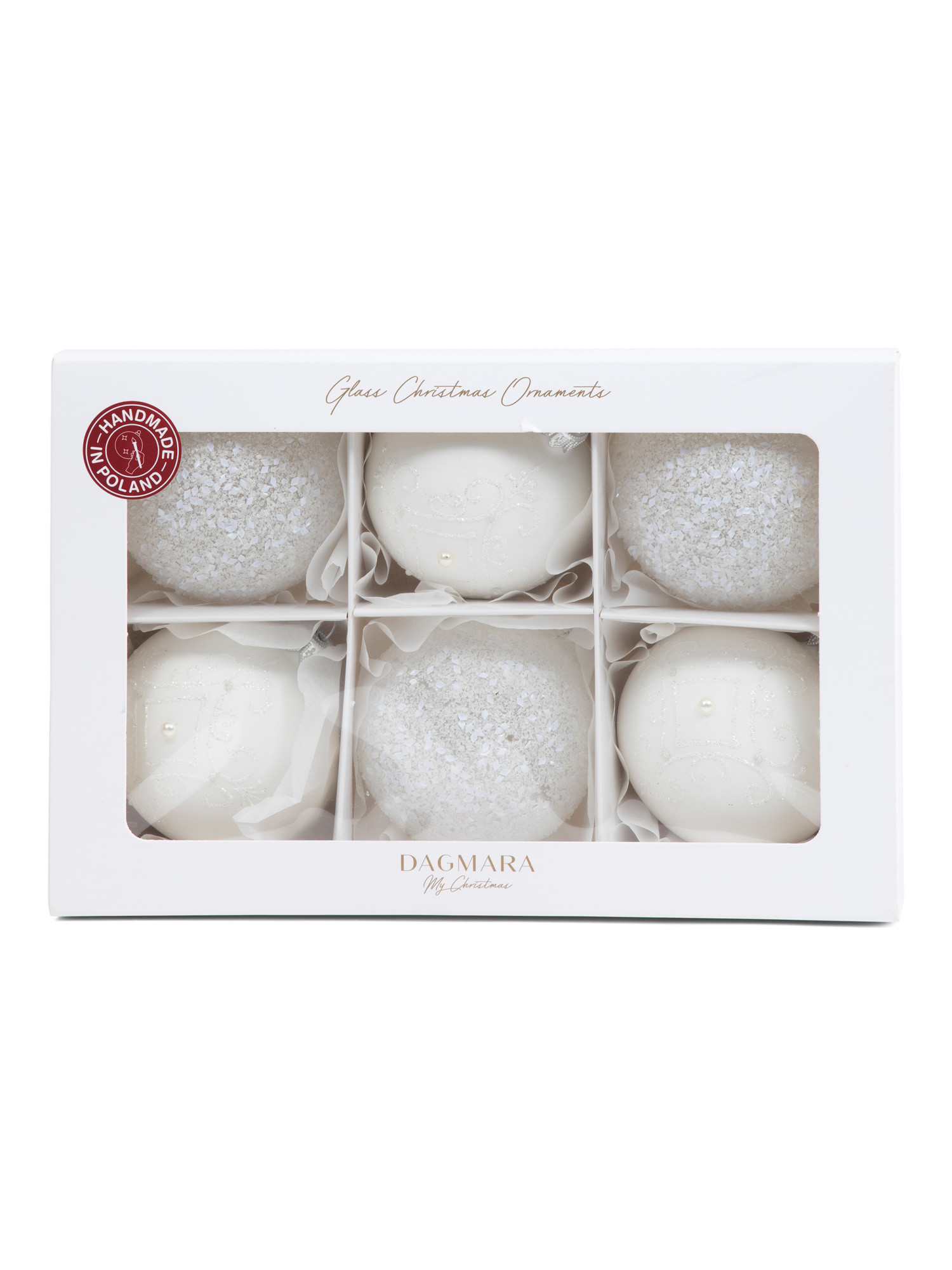 Handcrafted In Poland 6pc Ornament Set | TJ Maxx