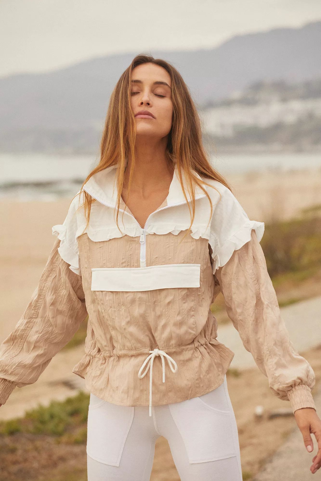 FP Movement By Free People Women's Lets Go Out Pullover, Medium, White | Dick's Sporting Goods