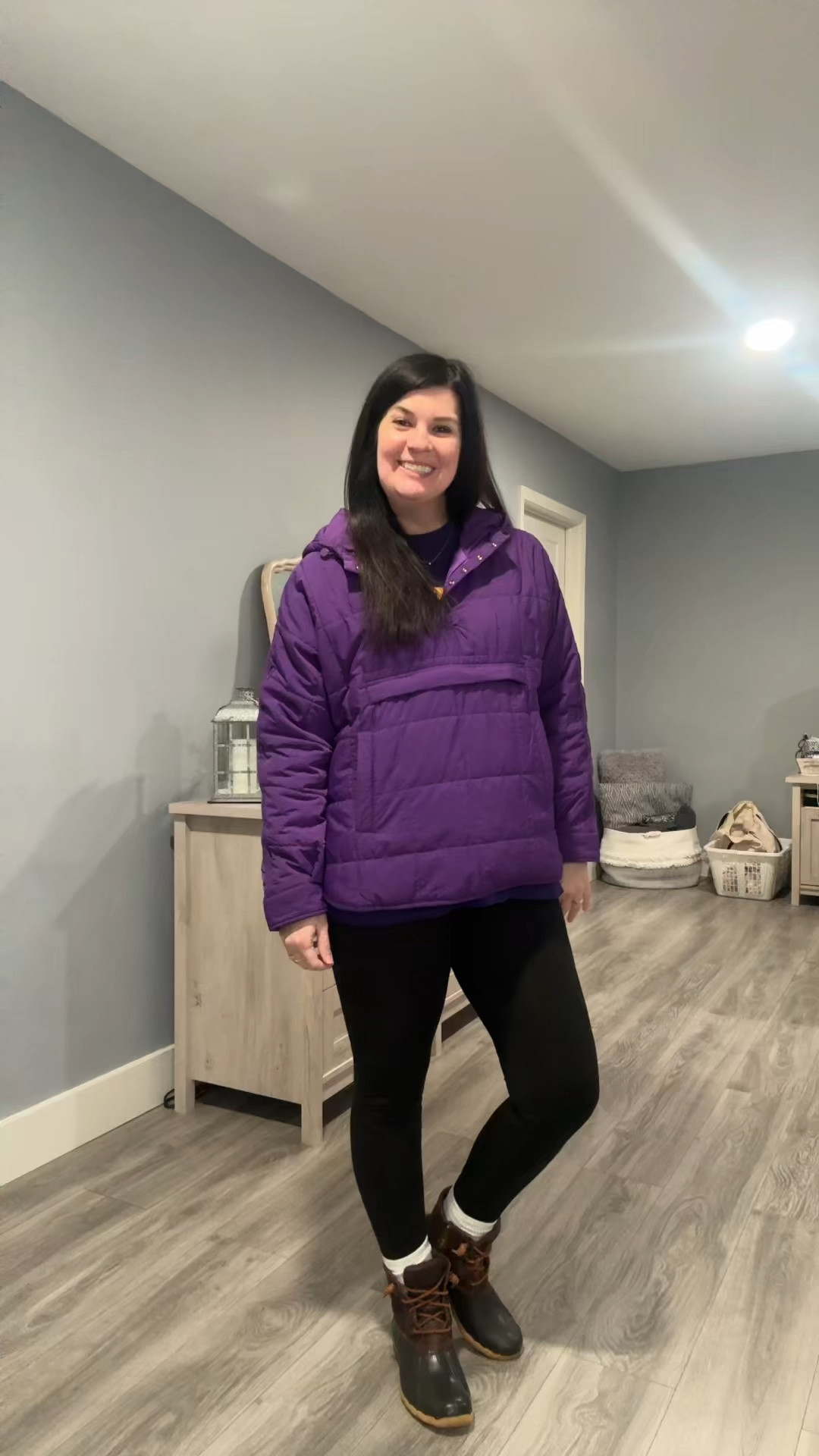 Grabbed my favorite pullover for this cold, rainy day! 

#LTKootd #LTKActive #LTKOver40