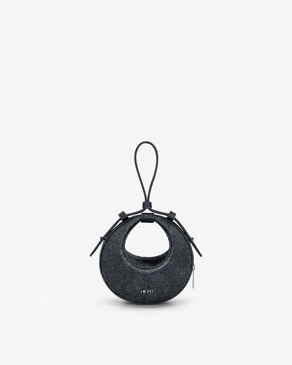 Rantan Super Mini Glossy Finish bag - Black | JW PEI US