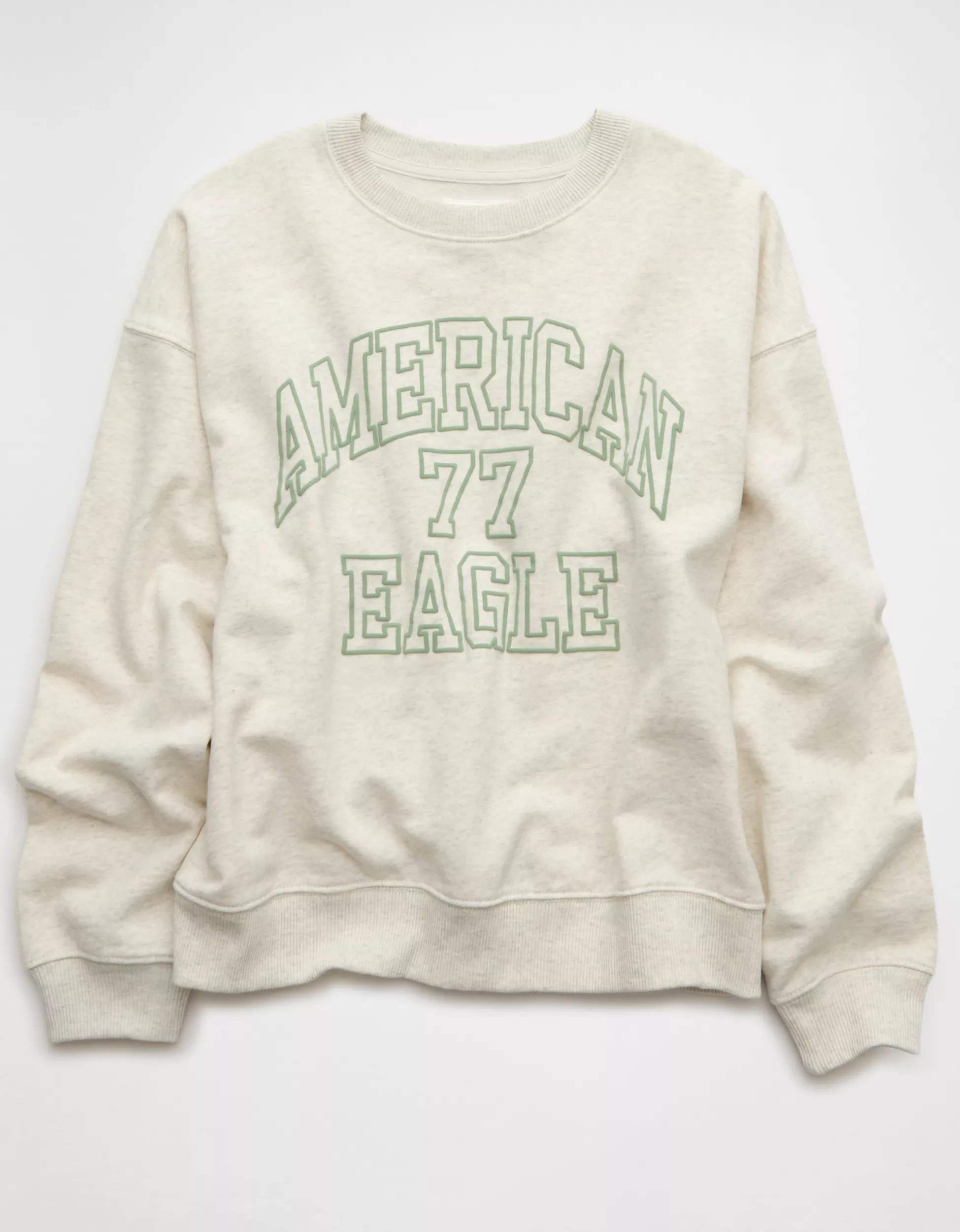 AE Funday Crew Neck Sweatshirt | American Eagle Outfitters (US & CA)